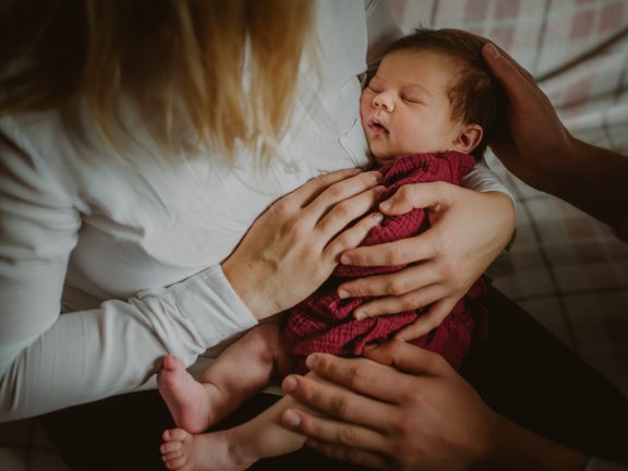 Sesja noworodkowa lifestyle